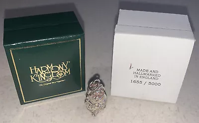 Harmony Kingdom Sterling Silver Lord Byrons Baroness Beetle Charm Mint In Box • $45