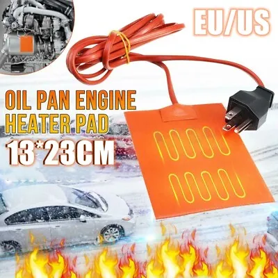 Car Engine Oil Pan Sump Tank Heater Electric Heating Pad 110V Winter Tool 120W • $14.85