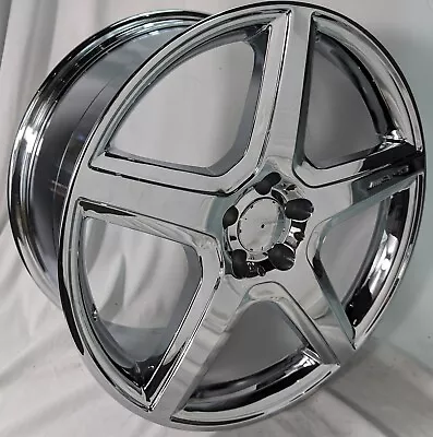 20  X 9.5 Chrome Wheel Rim Fits Mercedes CL500 SL S CLS  S550 SL500 S600 S63 AMG • $350