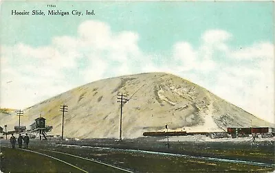 C1910 Hoosier Slide Michigan City Indiana Postcard • $9.99