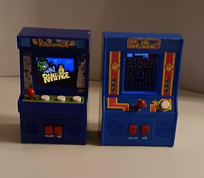 Mini Arcade Lot Rampage And Ms. Pac-Man • $29.99