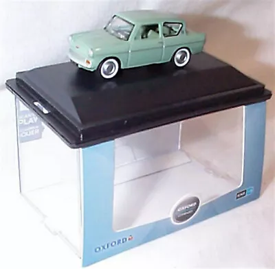 £5.95 • Buy Oxford 76105010 1/76 OO Scale Ford Anglia Spruce Green  New In Case