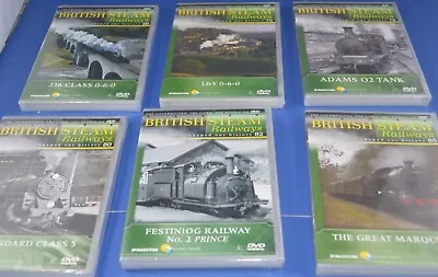 £2 • Buy SEALED DeAGOSTINI BRITISH STEAM RAILWAYS DVD CHOOSE FROM LIST