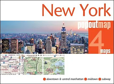 New York PopOut Map (PopOut Maps) - Pocket-size Pop-up Map Of New York City: ( • £4.94