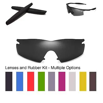 Walleva Lenses And Earsocks For Oakley M Frame Strike - Multiple Options • $22.99