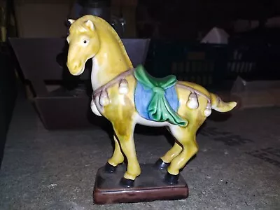 £10 • Buy Chinese Ceramic Tang War Horse Figurine Ornament 