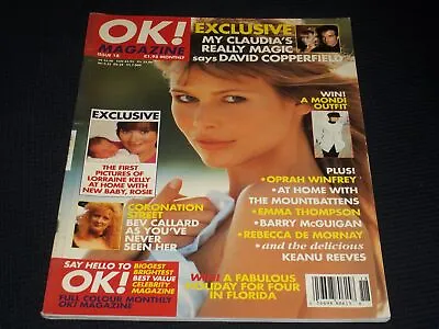 1994 September 18 Ok! Magazine - Claudia Schiffer Uk Edition - O 14304 • £40.15