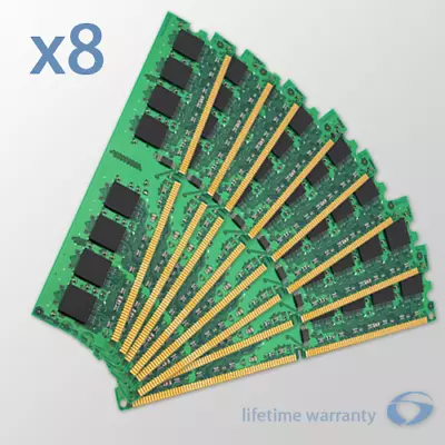 16GB Kit [8x2GB] Memory RAM Upgrade For The Apple Power Mac G5 (Quad 2.5GHz) • $85.74