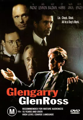 Glengarry Glen Ross -  Al Pacino Jack Lemmon Kevin Spacey & Alec Baldwin - DVD • $7.44