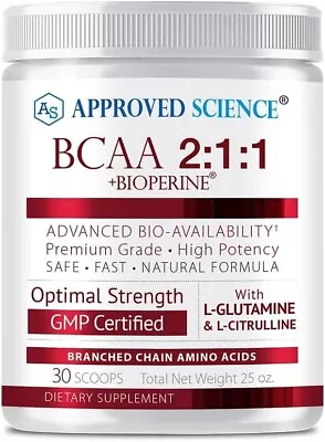 New BCAA Powder - 2:1:1 BCAA Ratio - 3500 Mg L-Leucine - Fruit Punch Flavor ... • $133.79