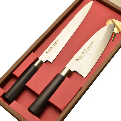 $99 • Buy Japanese Sashimi Deba SET Kitchen Chef Knife Molybdenum Steel Chef's Knives