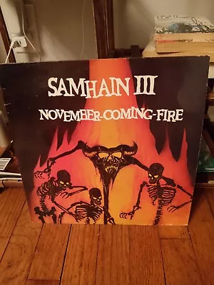 Samhain - November Coming Fire 1986 US 1st - Vinyl LP Punk Danzig Misfits Goth • $152.63