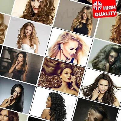 £4.99 • Buy Hairdresser Posters Womens Salon Hairdressing Hair Styles Photo Posters