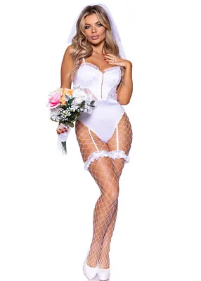 Womens Leg Avenue Blushing Bride Costume • £66.99