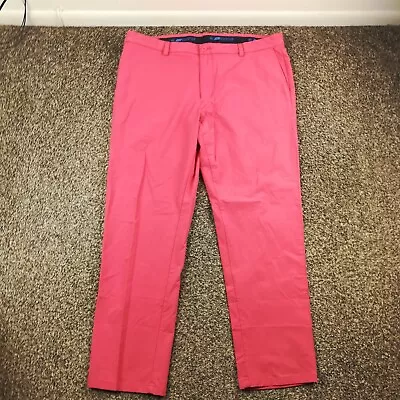 Vineyard Vines Pants Mens 38x30 Pink On The Go Performance Chino OTG Outdoor • $59.99