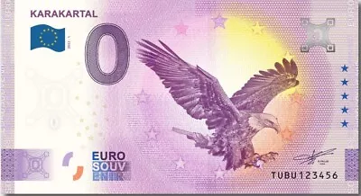 0 Euro Karakartal - 0 Euro Souvenir 2022 - TUBU - 3000 Printed!!! UNC • £3.79