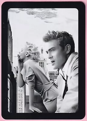 1 Wide Swap Playing Card Marilyn Monroe & James Dean New York Rooftop Smoking • $2.12