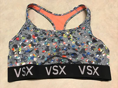 Victoria's Secret Sports VSX Racerback Sports Bra Multi-Color Size Large  • $8.87