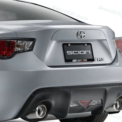 2 Pc Mugen Stainless Steel Black Rust Free License Plate Frame W/ Caps For Honda • $19.99