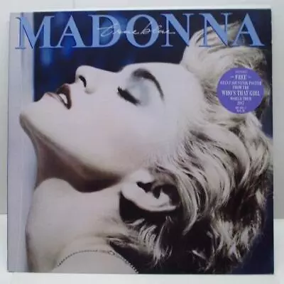 MADONNA True Blue (UK EU Orig.LP Poster) • $113.22