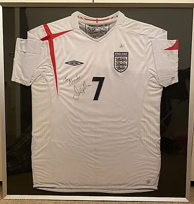 David Beckham Signed England No7 Shirt -  • £475
