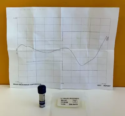 Maury Microwave 8612C DC To 18 GHz 50 Ohm TNC Precision Mismatch. New + Data! • $96.75
