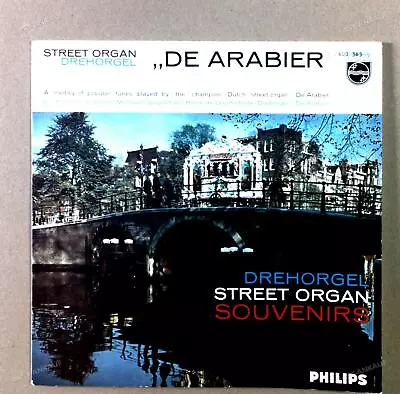 Draaiorgel De Arabier - Street Organ / Drehorgel Souvenirs LP 10  (VG/VG) .* • $5.99