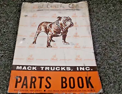 1989 Mack Truck RW Super-Liner Series RW633 RW653 Truck Parts Catalog Manual • $419.30