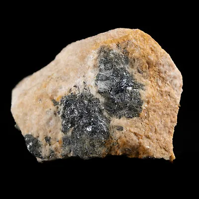 Powellite After Molybdenite On Matrix. UV LW Vishnevye Mt. Russia • $75