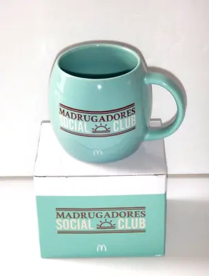 McDonalds Spain 2023 Coffee Mug Magrudores Promo Social Club Cup Taza Europe NEW • $17.50