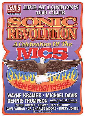 The MC5 - Sonic Revolution: A Celebration Of The MC5 DVD The Damned Lemmy • $8