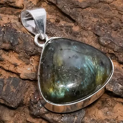 Labradorite Gemstone 925 Sterling Silver Jewelry Pendant 1.3  • £7.44