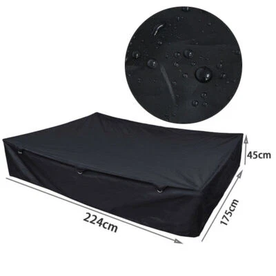 $50.06 • Buy Universal Camper Tent Trailer Cover Waterproof For Travel Camping 224*175*45cm