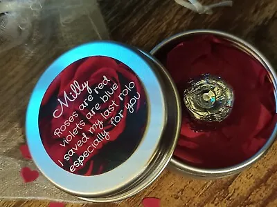 Personalised Last Rolo Gift Him Her Wife Valentines Day 40th 50th Birthday Tin • £6.50