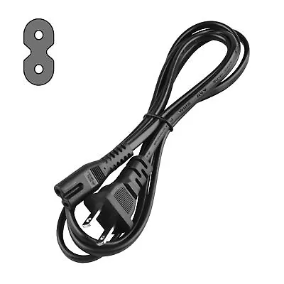 5ft AC Power Cord Cable For Toshiba 32  55  32L220U 55L621U 2 Prong Lead Mains • $7.58