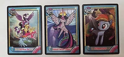 My Little Pony Card The Movie Promo Card Set P1 P2 P3 Hasbro Enterplay • $7316.09