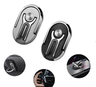 Rotating Mobile Phone Bracket - Multipurpose Ring Holder Car Vent Clip Mount • $6.99