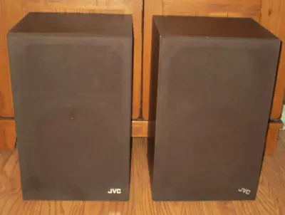 Vintage JVC SK-500 Faux Woodgrain Walnut Speakers 20  Tested Great Sound!! • $349.99