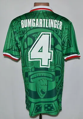 Mexico 1998 Home Football Shirt #4 Bumgartlinger Size Xl Aba Sport Retro • $107.99