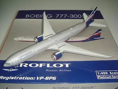 Phoenix 400 Aeroflot Russian Airlines B777-300ER  2010s Color - A Babadzhanyan   • $99.99