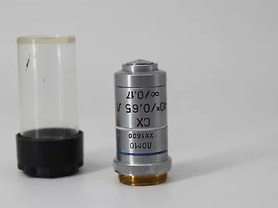 LOMO Microscope Objective 40x 0.65 Inf/0.17 Luminescense Achrostigmat RMS #VN10 • $145.99