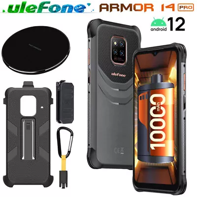 Global 4G LTE Ulefone Armor 14 PRO Rugged Phone Android Waterproof IP68 Mobile • $434.49