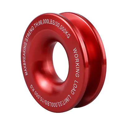 Winch Snatch Recovery Ring 30T Max. Strength For Soft Shackle Winch Rope Truck • $18