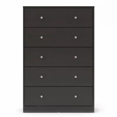 Portland 5 Drawer Chest Coffee • $137.06