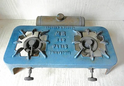 Récho Ancien Dinette En Fonte - Jouet Miniature De Dinette - Émaillé Partiellement