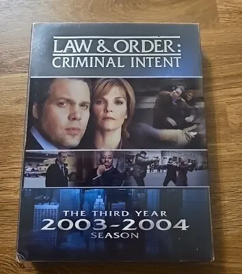 Law & Order: Criminal Intent - The Third Year (DVD 2004 3-Disc Set) VG Fr/shpg • £19.99