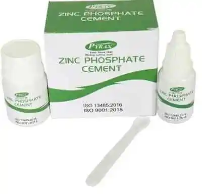 Dental Zinc Phosphate Cement Permanent Tooth Filling Fixation PL Kit • $13.59