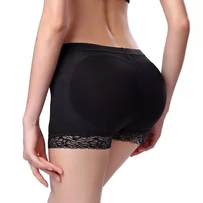 Buttock Padded Bum Pants Hip Enhancer Shaper Butt Lifter Boyshorts Underwear • £6.99