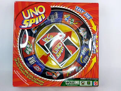 Uno Spin Card Fun Game For Family 2-10 Players Spin Card Game Party Board • £5.99