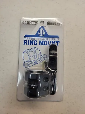 $11 • Buy NEW UTG M-LOK Offset Flashlight Ring Mount -RG-FL27MC